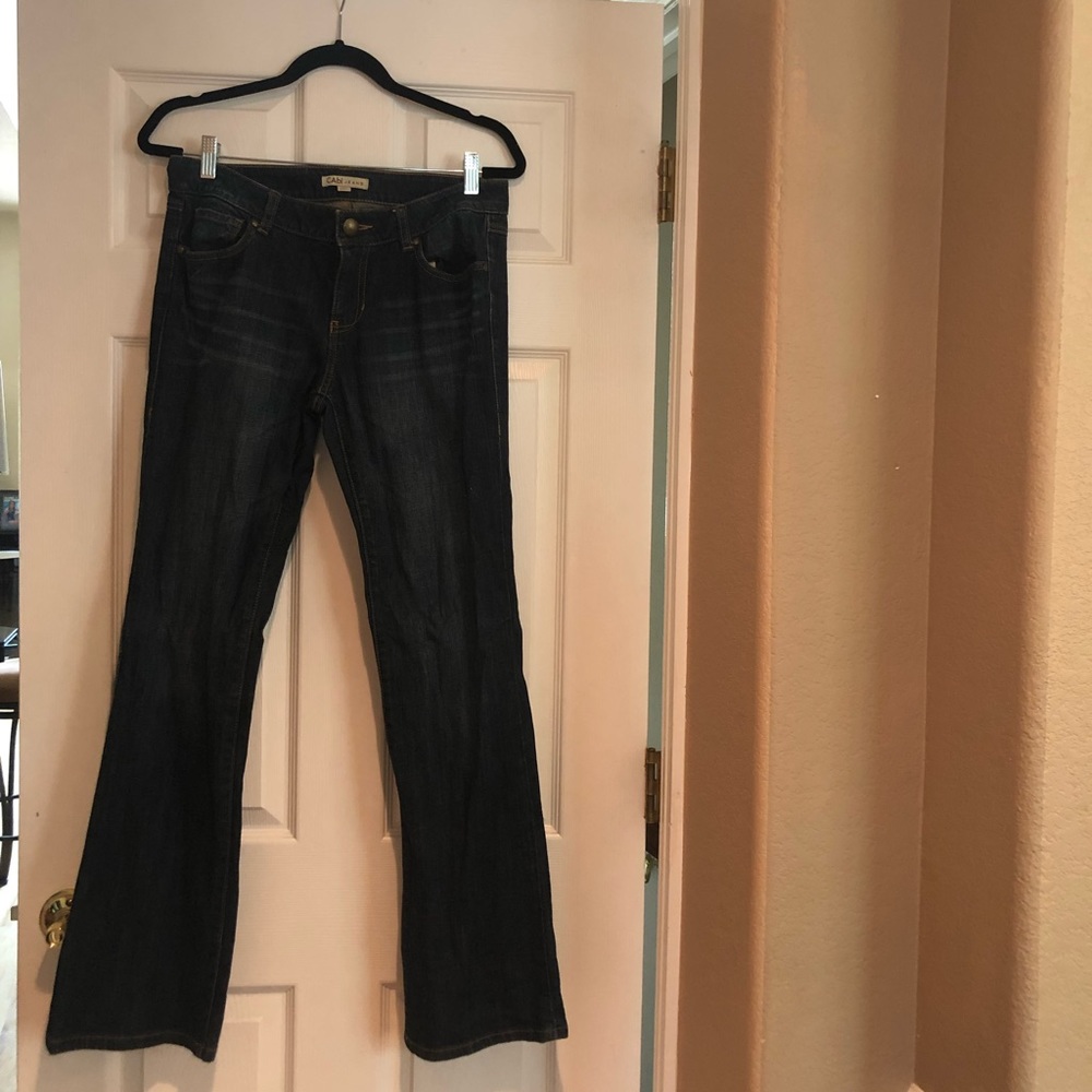 CAbi dark wash jeans